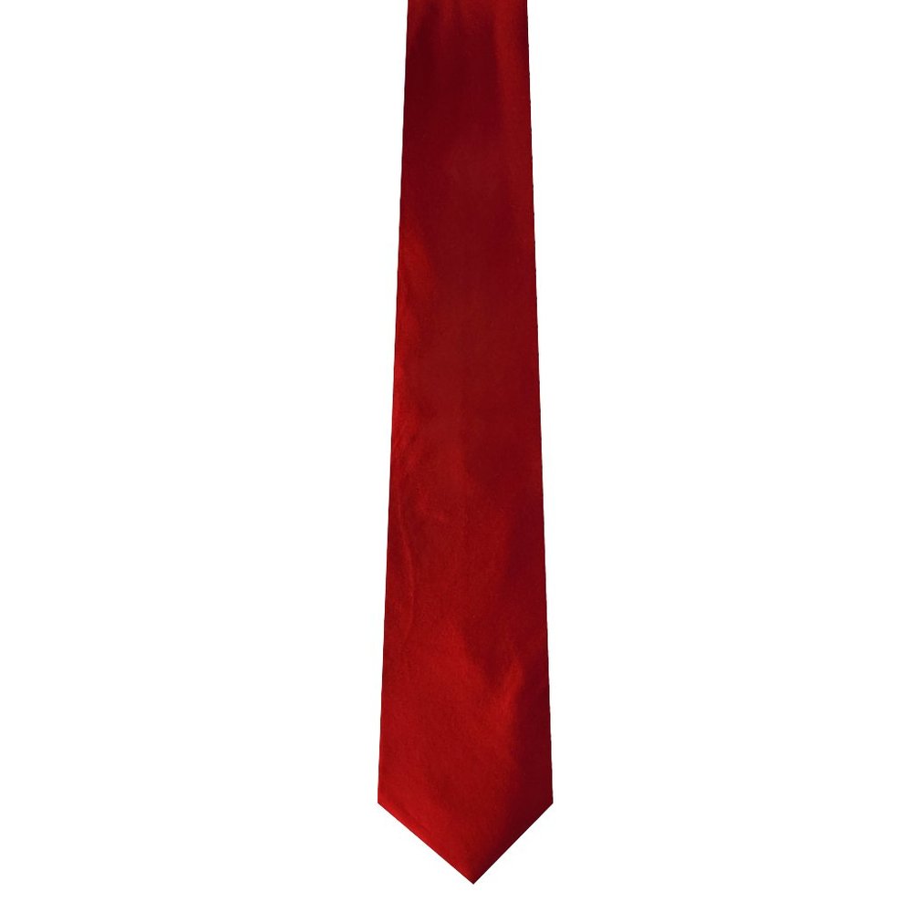 Nicole Miller Solid Pattern Necktie - image 1